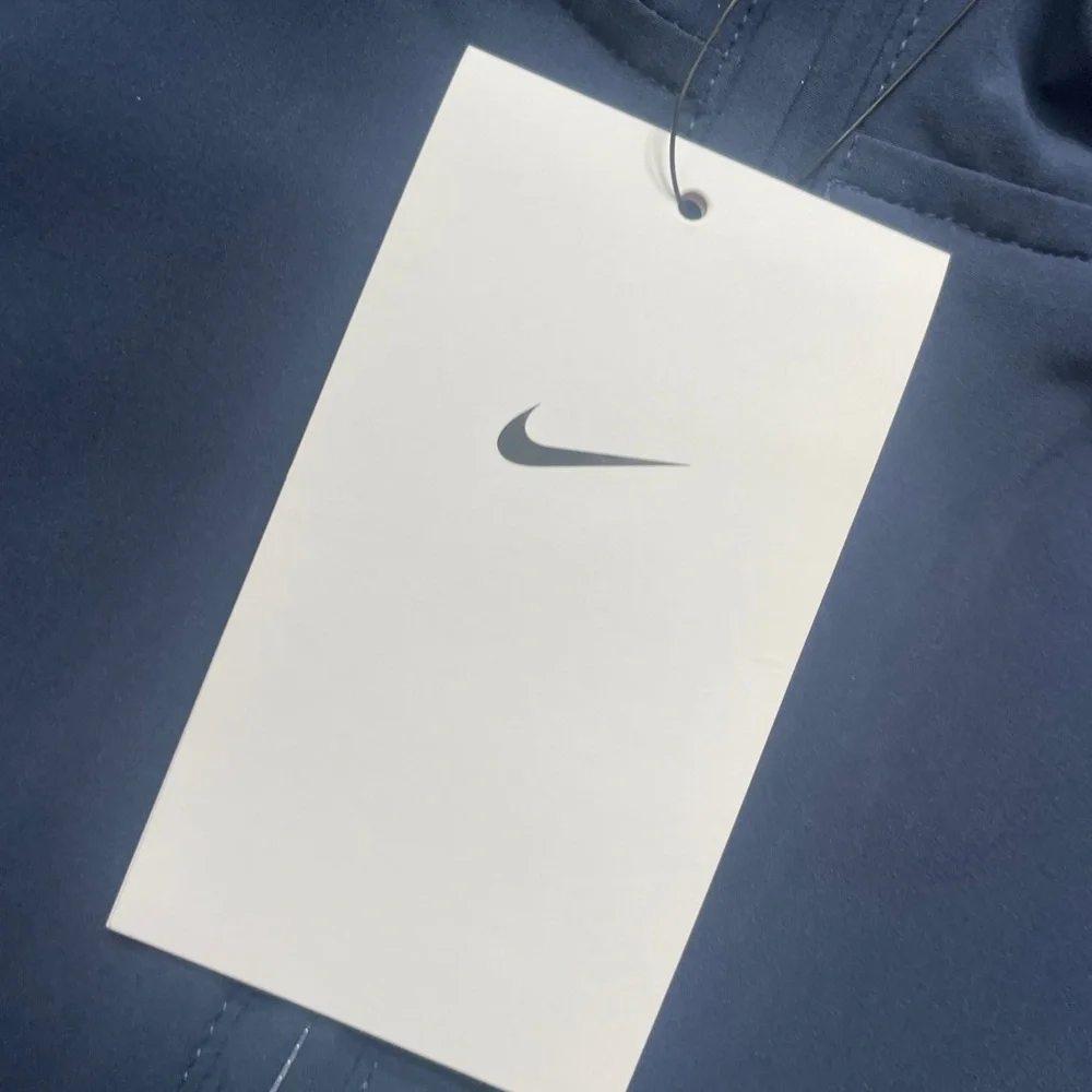 Nike Hooded SS Sideline Coach’s Football Jacket Navy Blue Mens Sm FJ9548-422